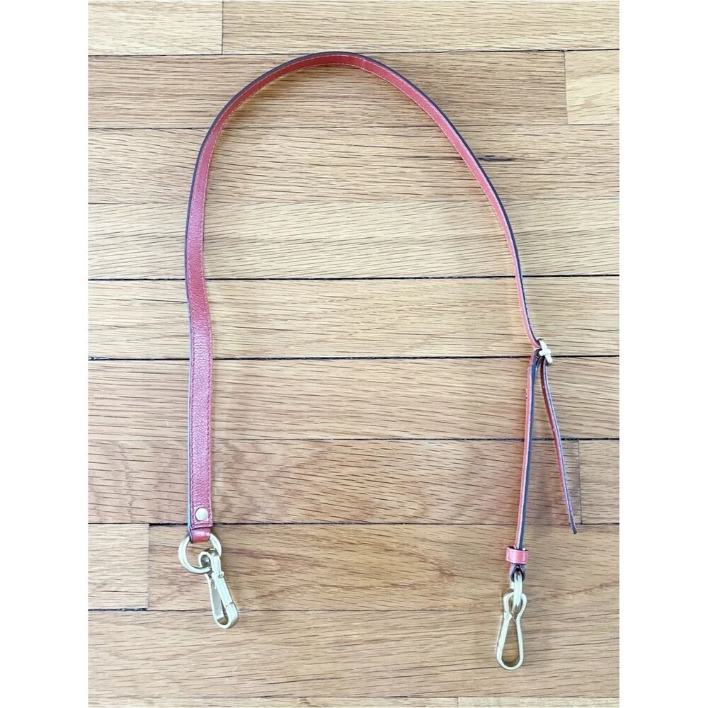 Coach Orange Gold Luxe Bag Purse Strap